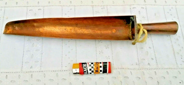 Ancienne Pelle à Main En Cuivre – Mesure Vintage Pour Déco Ou Usage