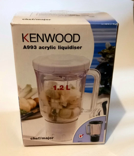 KENWOOD CHEF A993 Acrylic Liquidiser Attachment for Model KM Chef/Major