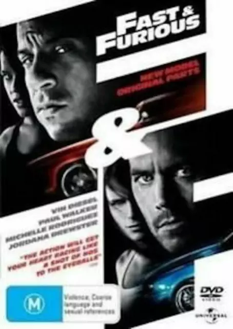 Fast and Furious DVD Action & Adventure Vin Diesel Quality Guaranteed