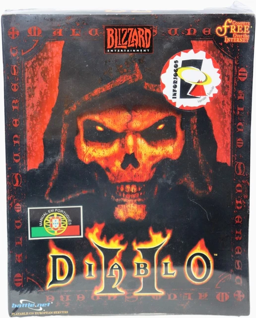 DIABLO 2 II - PC Video Game BIG BOX Rare Collectible »»»NEW SEALED