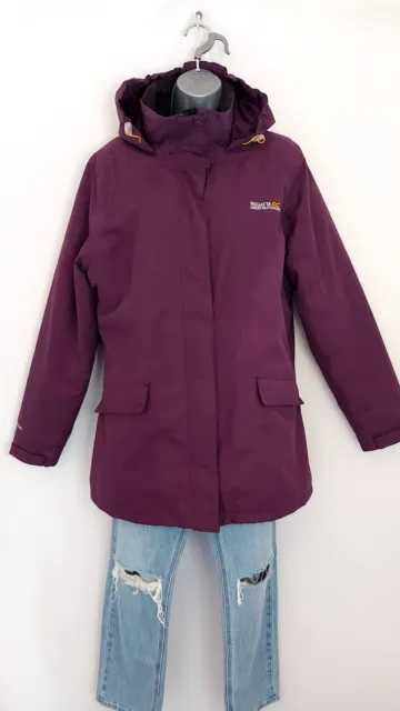 Regatta Blanchet Durable Hydrafort Purple walking/hiking Coat Uk Size 16