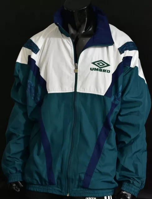 UMBRO Retro Training Fußball ZIP Jacke GRÖSSE XXL (Erwachsene)