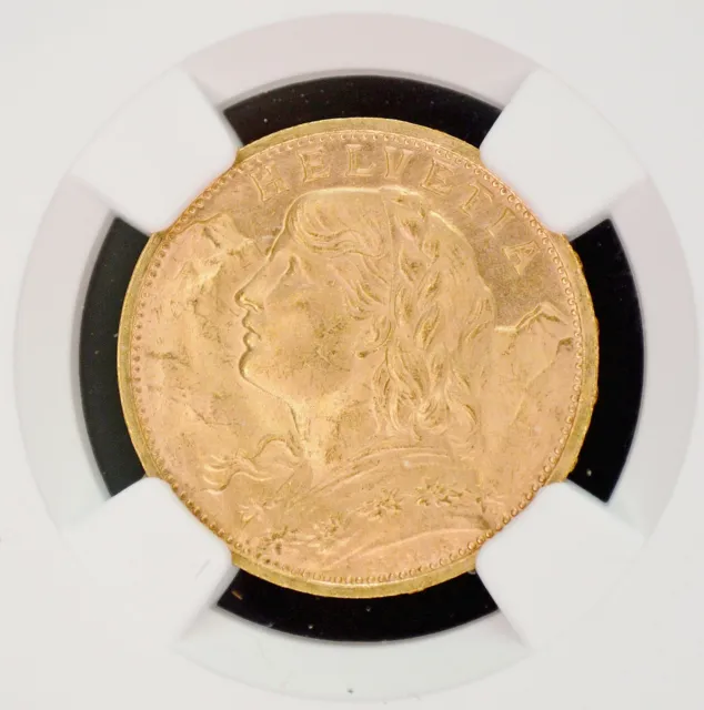 1930 B Switzerland Gold 20 Francs NGC MS 66 Lowest Price on eBay