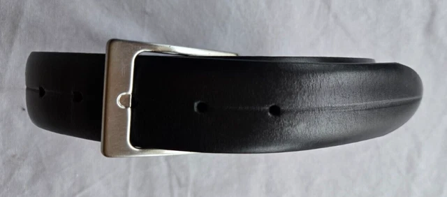 Ceinture En Cuir Violet Neuve Maison Boinet - Taille 90 Cm (36), Avec étiquettes
