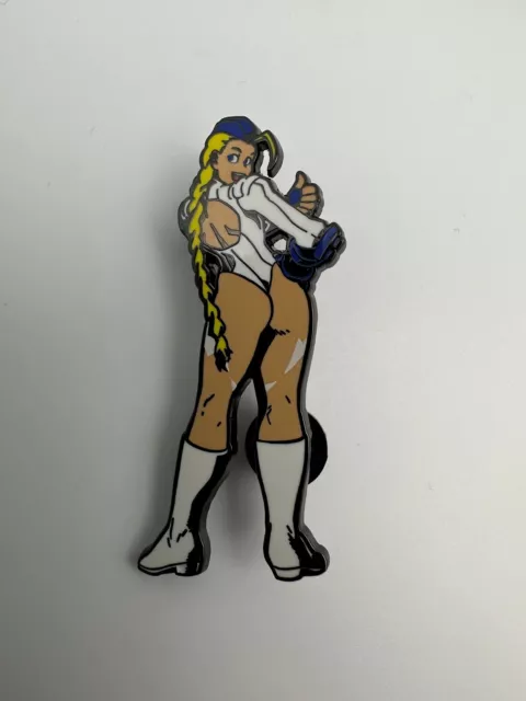 SDCC 2023 EXCLUSIVE Udon Street Fighter Alpha 3 Winning Pose Cammy Chase Pin