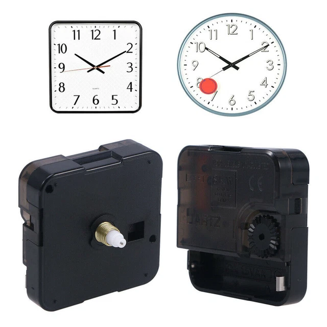 DIY QUARTZ WALL Clock Movement Mechanism Battery Operated Parts