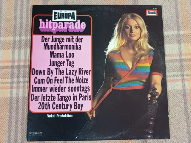 Cheesecake LP "Europa Hitparade Vol  4" Germany 1973