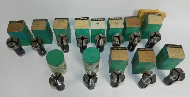 13 Pc Hardinge B&S 11 & 11SC Collet Lot