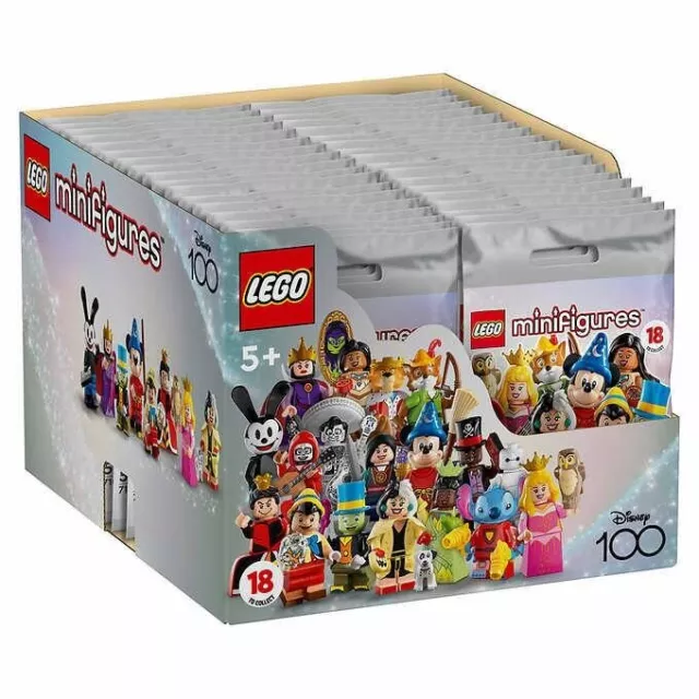 LEGO Disney Series 100 Case of 36 Collectible Minifigures 71038 | Brand New