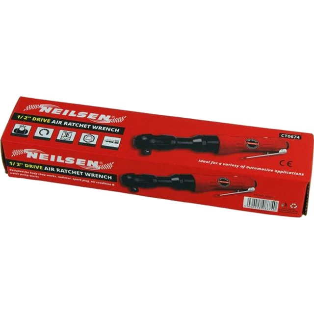 Neilsen Air Socket Ratchet Wrench For Compressor 1/4" BSP  1/2" Drive Tool 2