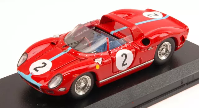 Miniature voiture auto 1:43 Art Model Ferrari 330 P N.2 Winner 1000 Km Paris