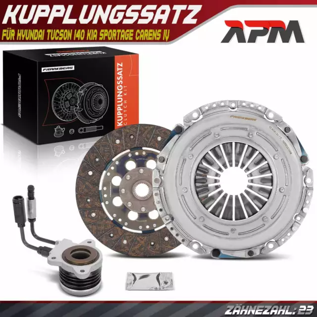 Kit Embrayage pour Hyundai Tucson i40 Kia Sportage Carens IV Optima 1.6 1.7 Crdi