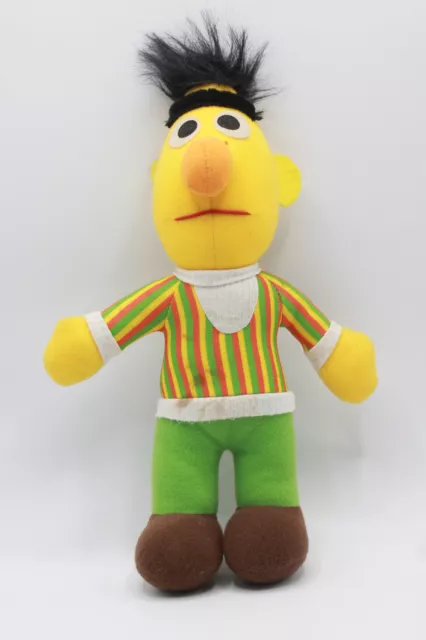 Sesamstraße Bert Plüsch Figur Stofftier Kuscheltier 34cm retro vintage 1984