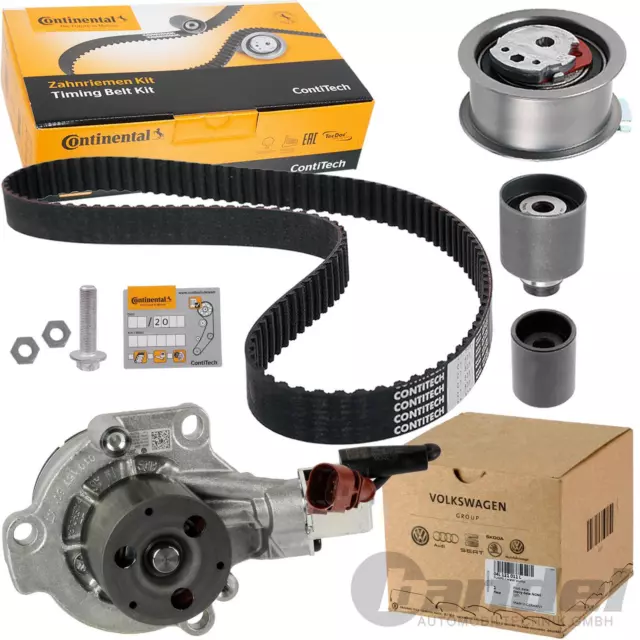 CONTI ZAHNRIEMENSATZ+AUDI VW WAPU 1.6+2.0 TDI für GOLF 7 T6 PASSAT 3G B8 A3 8V