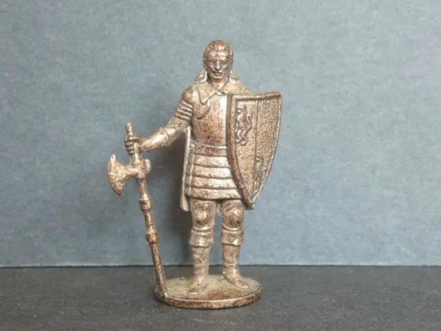 Jouet Kinder Figurine Métallique Soldat du 14.au 16 Siècle Chevalier kupfer