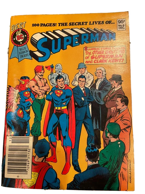 BEST OF DC #8 NM, SUPERMAN, Blue Ribbon Digest, DC Comics 1980