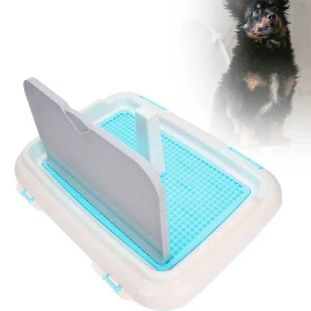 Dog Toilet Indoor Puppy Training Toilet Blue Cat Potty Fence Dog Scheduled U Eca