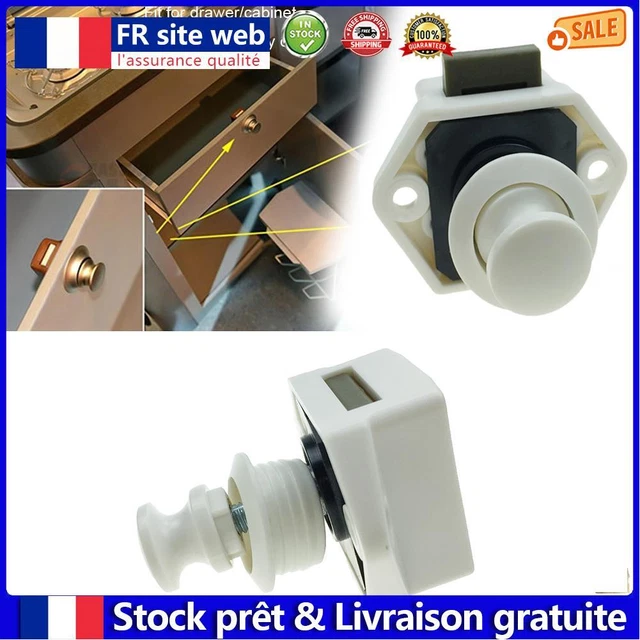 Verrou de porte de toilette pour camping-car, caravane, bateau, poignée
