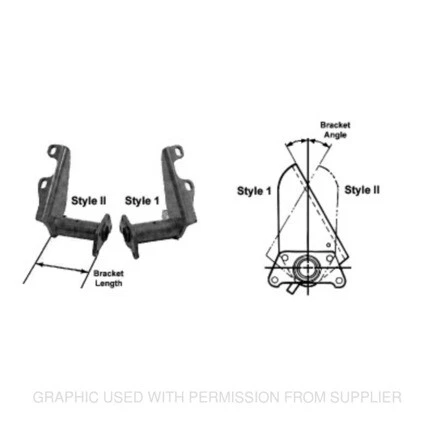 Freightliner tdab113299e6089 Bracket Asm Brake Chamber