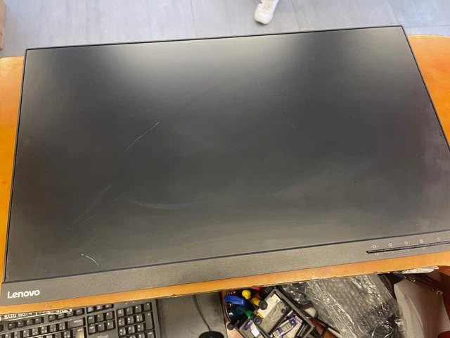 BONTEC Support Double Écran Bois Réglable - Rehausseur Bureau Pour PC Portable Et Moniteurs - Noir - Avec Rainure Smartphone
