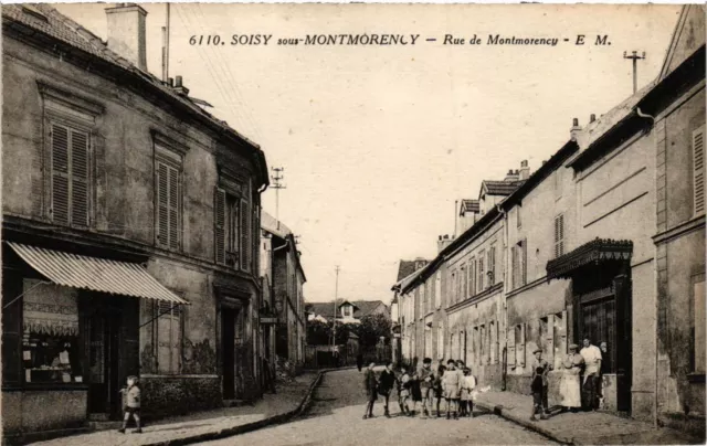 CPA Soisy sub-MONTMORENCY - Rue de MONTMORENCY (350123)