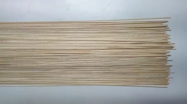 50 Holzleisten Koto 800 x 2 x 0,6 mm