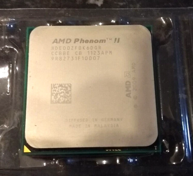 ADVANCED MICRO DEVICES Phenom II X6 1100T socket AM3 CPU HDE00ZFBK6DGR ...