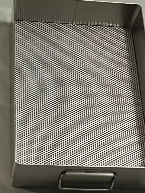 Sklar 10-1714 Sterilizing Tray, 15"x10"-1/2" x 3-1/2"