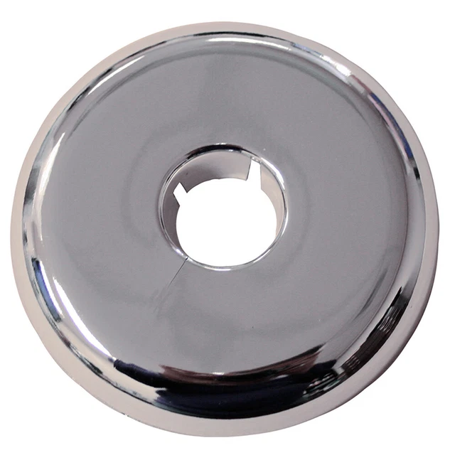 Jones Stephens F06400 4 IPS CP Flex Floor / Ceiling Plate - Chrome