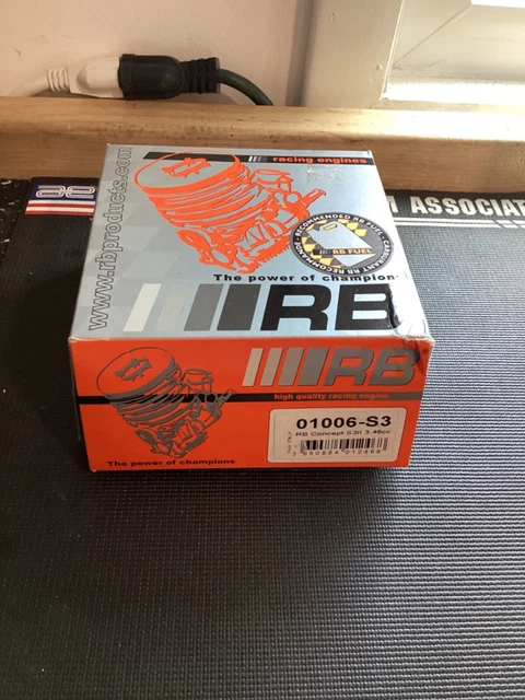 Rb concepts s3 .21 nitro engine nib mugen,Losi associated,kyosho 01006-s3 Rb concepts s3 .21 nitro engine nib mugen,Losi associated,kyosho 01006-s3