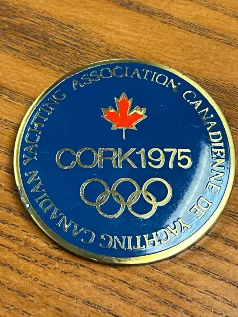 Cork 1975 Canadian Yachting Association Badge