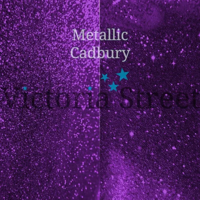Victoria Street Glitter - Metallic Cadbury - Fine 0.008" / 0.2mm Purple Plum