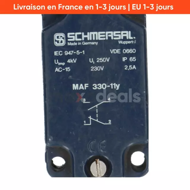 Schmersal MAF330-11Y Position Switch Positionsschalter Used UMP 2