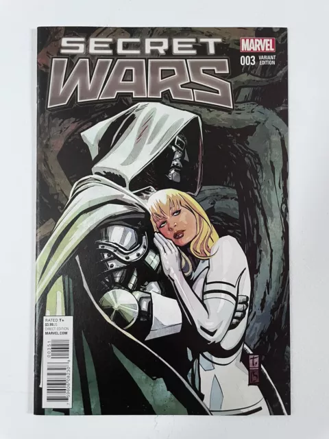 Marvel Comics Secret Wars #3 1:25 Ribic Retailer Variant 2015