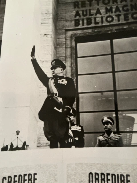 Mosalin 2 WW2 GERMAN PHOTO of General Mussolini $49.02 - PicClick CA