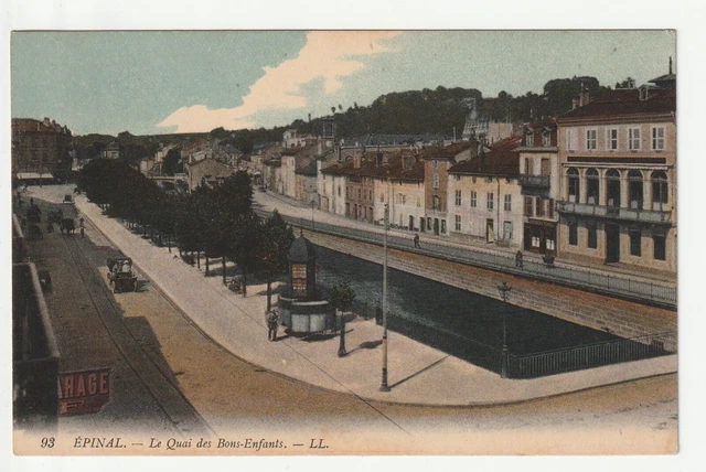 Carte Postale Ancienne Épinal 88 - Photo D'ouvriers En Usine - Début 1900