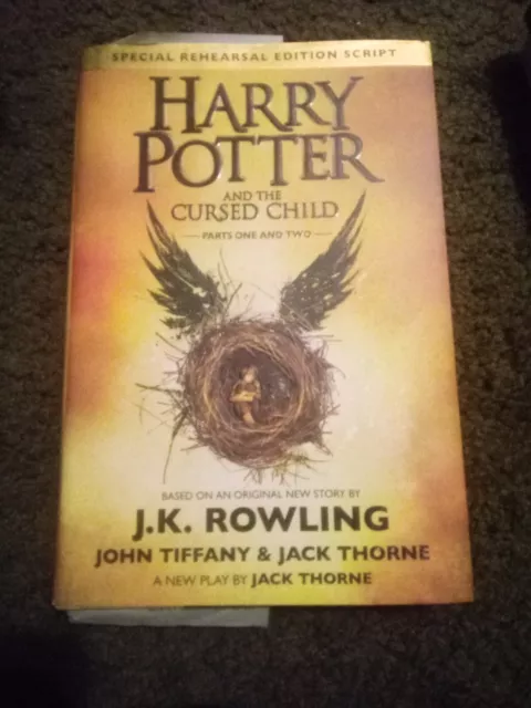 Harry Potter & The Cursed Child Special Rehearsal First Edition/Print Hardcover