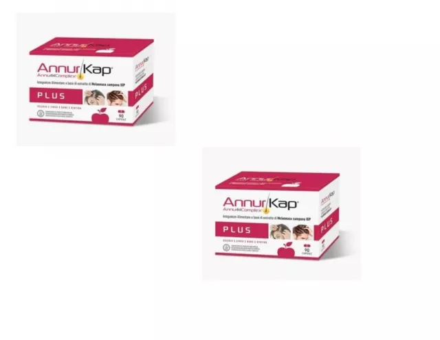 AnnurKap plus 2 Confezioni da 60 capsule DI-VA totale 120capsule