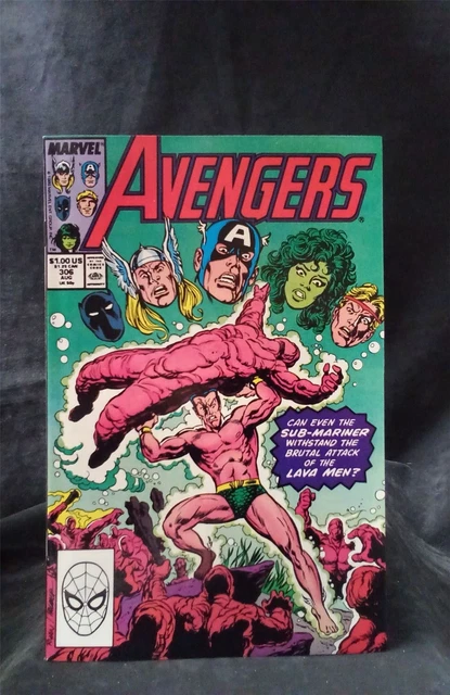 The Avengers #306 Direct Edition 1989 Marvel Comics Comic Book