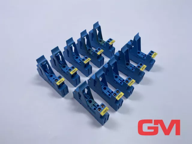 VE 10x Finder base relè 95.83.1 relè socket 12A 300VAC 10A attacco relè