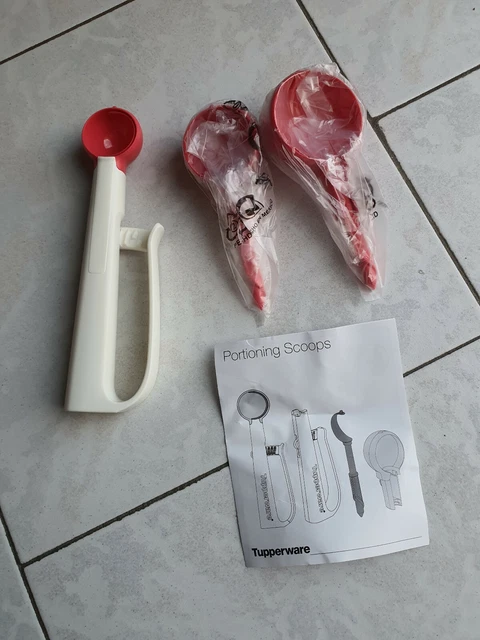Grande Cuillère Tupperware Noire, Neuve, En Plastique