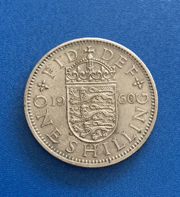 1960 English Shilling