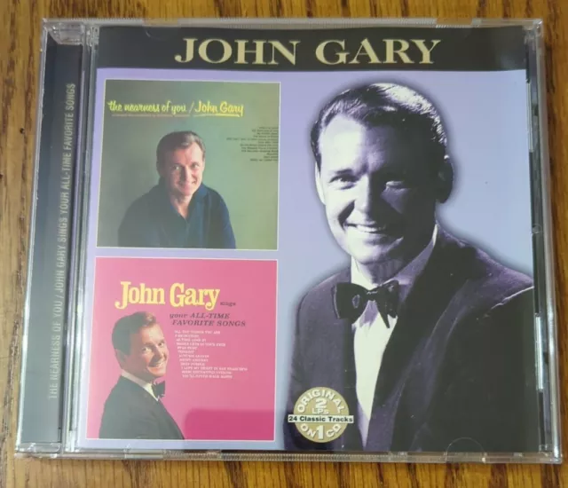 John Gary - Sings All Time Favorites/Nearness Of You, CD, 2 on 1, Collectables