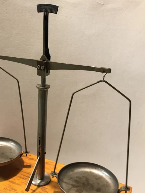 Original Waage Feinwaage Mit Gewichtssatz In Box 6