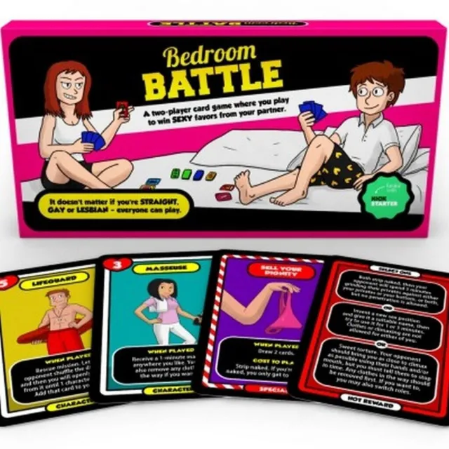 Bedroom Battle Game | Award Winning Sex Card Game For All Adult Couples