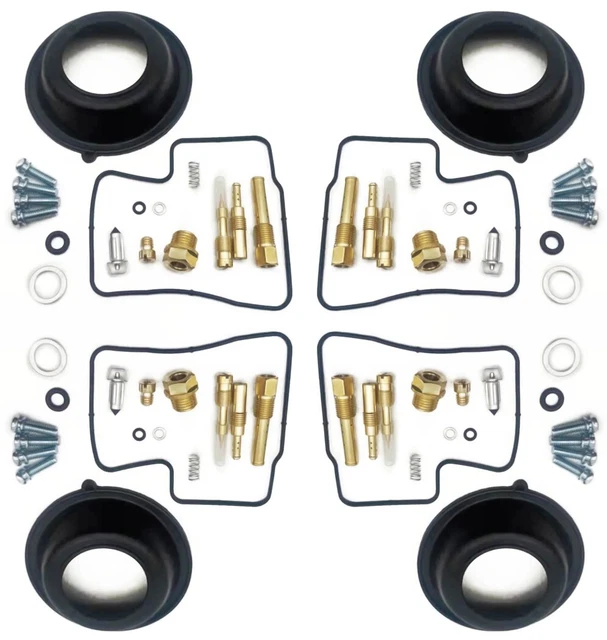 4x Repair Kit Of Carburettor for Honda VT 500 C Shadow 1983-1985
