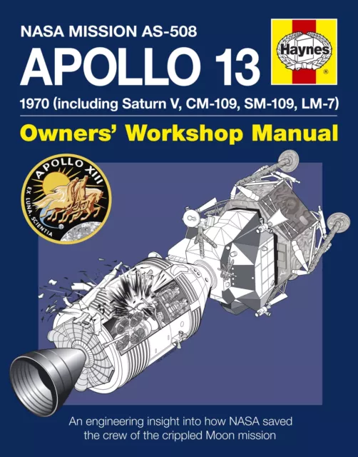 Apollo 13 Manual Revue technique Haynes Anglais Etat - NEUVE PORT Reduit France