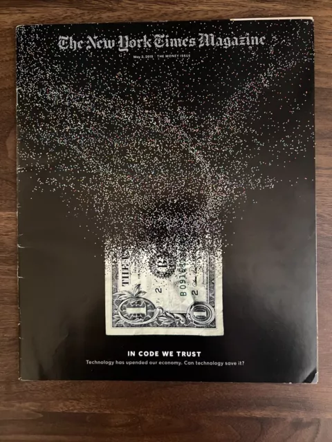 New York Times May 2015 In Code We Trust Bitcoin First Republic Bank Back Cover