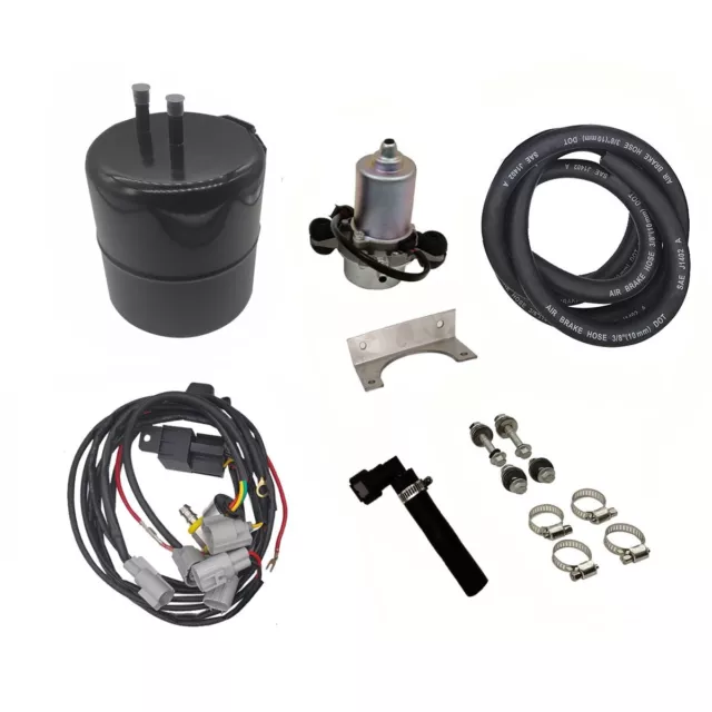 Electric Vacuum Pump Kit easy installation for Brake Booster with 2L reservoir