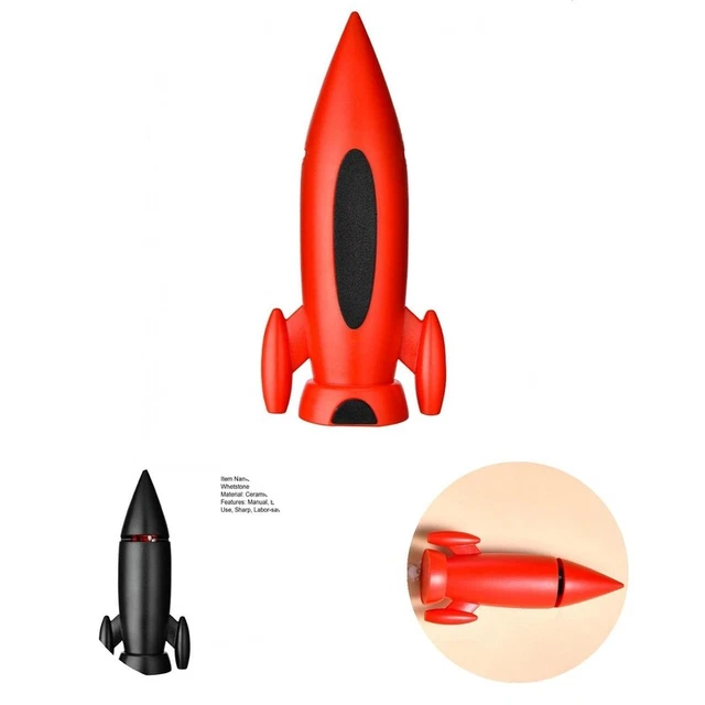 Scherenschärfer, robuste Konstruktion, schärfen, Raketenform, Messerschleifer,